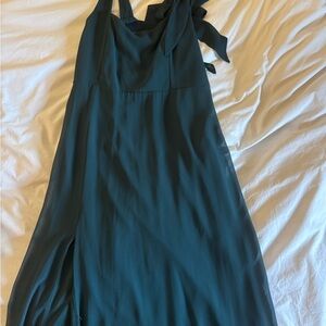 Show Me Your MuMu Dark Teal Midi Dress